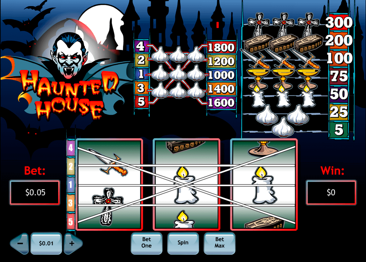 haunted house playtech tragamonedas gratis