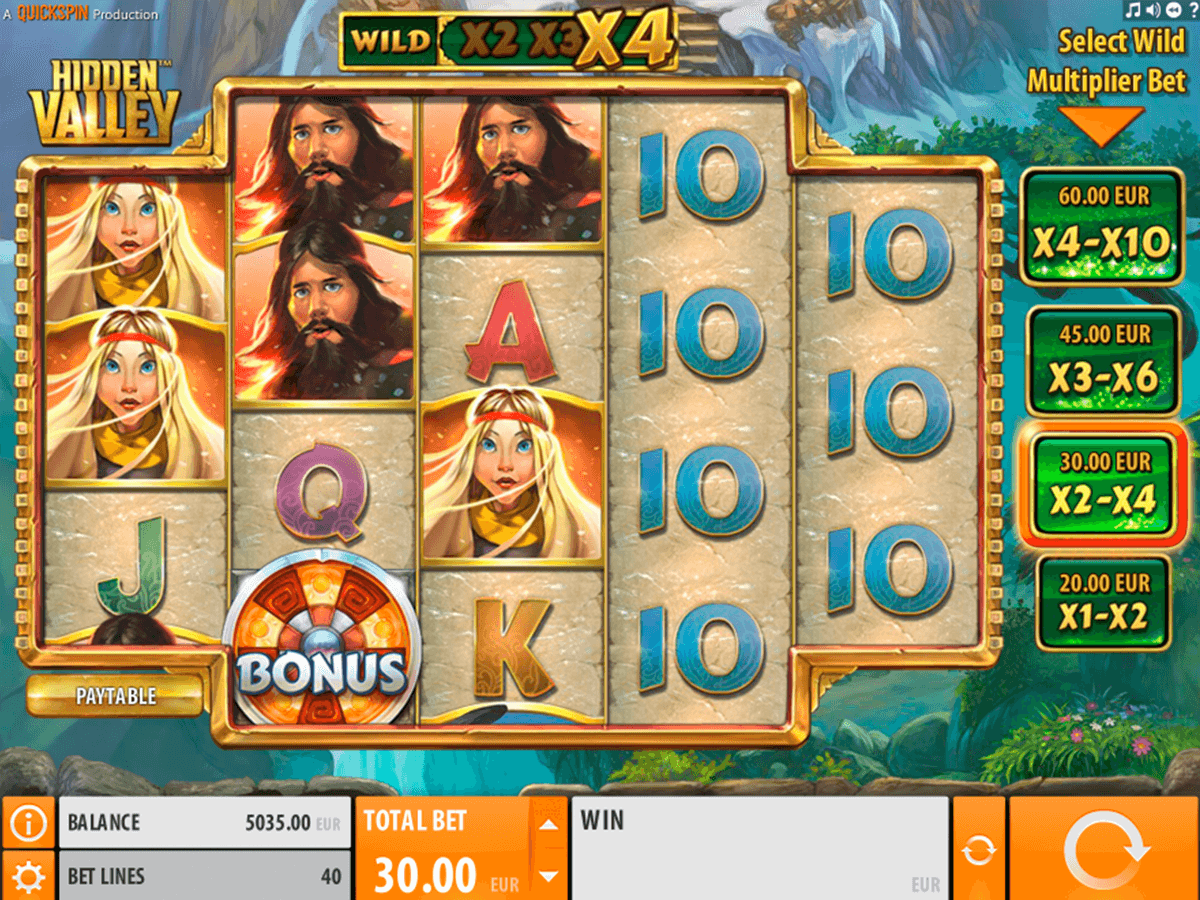 hidden valley quickspin tragamonedas gratis