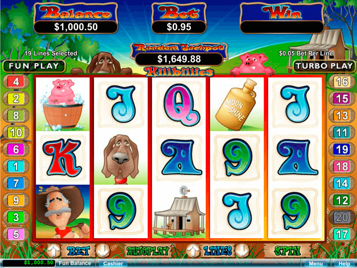 hillbillies rtg tragamonedas gratis