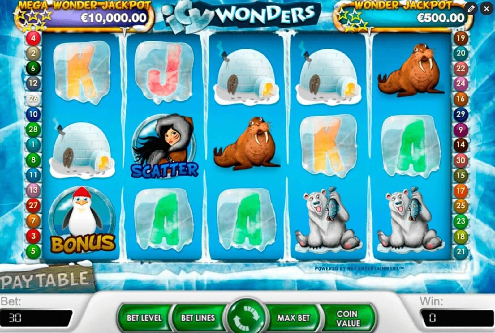 Icy Wonders tragamonedas