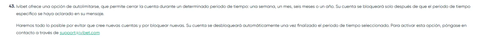 Ivibet Cómo eliminar una cuenta