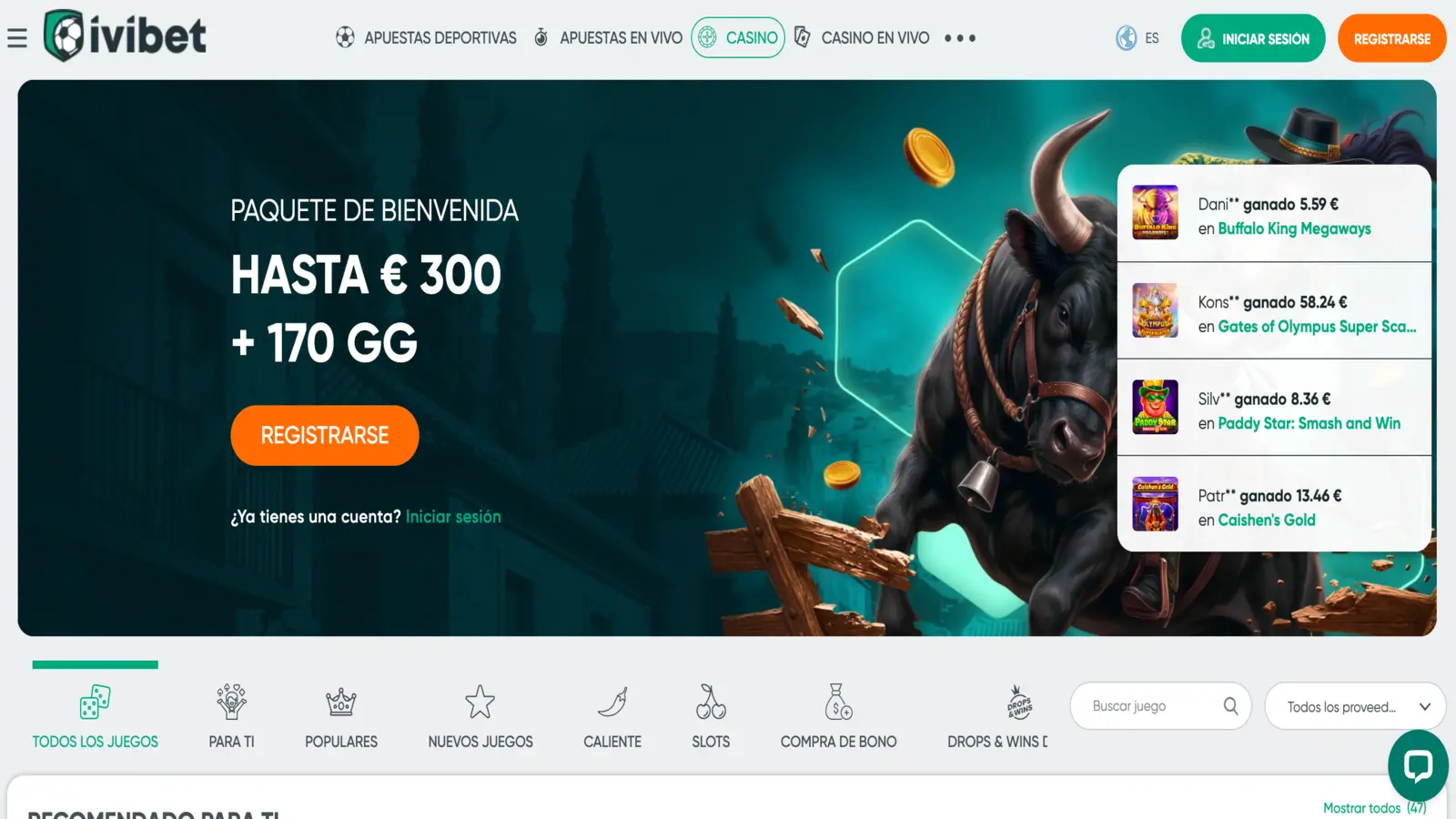 Ivibet Página principal