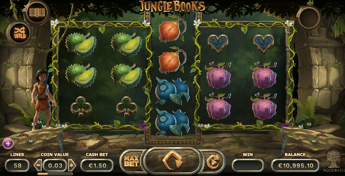 jungle books yggdrasil tragamonedas gratis
