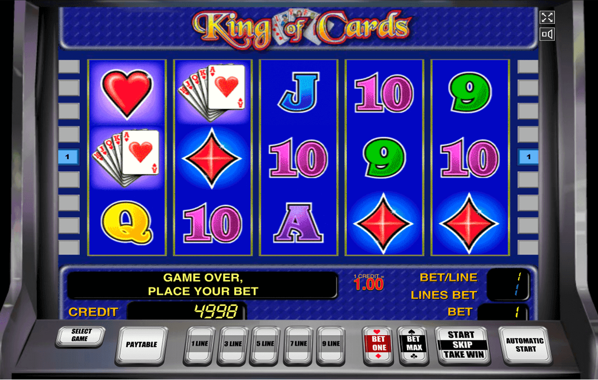 king of cards novomatic tragamonedas gratis