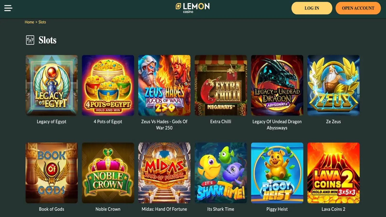 Lemon Casino Slots
