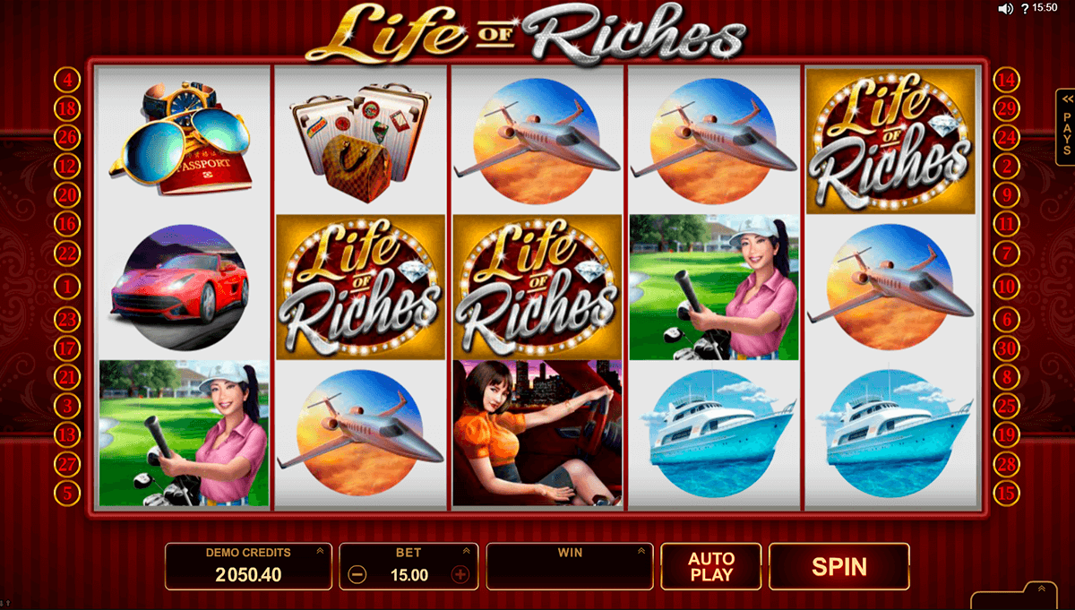 life of riches microgaming tragamonedas gratis