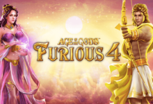 logo age of the gods furious  playtech