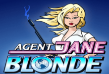 logo agent jane blonde microgaming