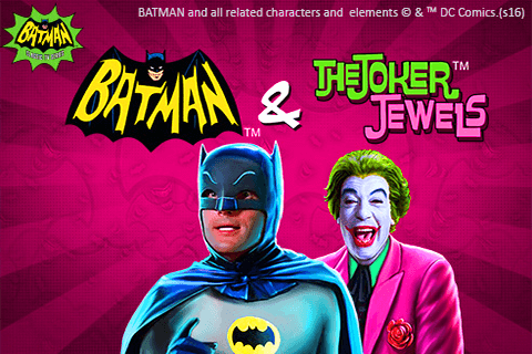 logo batman the joker jewels playtech 