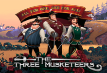 logo the three musketeers playtech