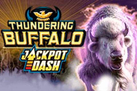 logo thundering buffalo jackpot dash high5 1 