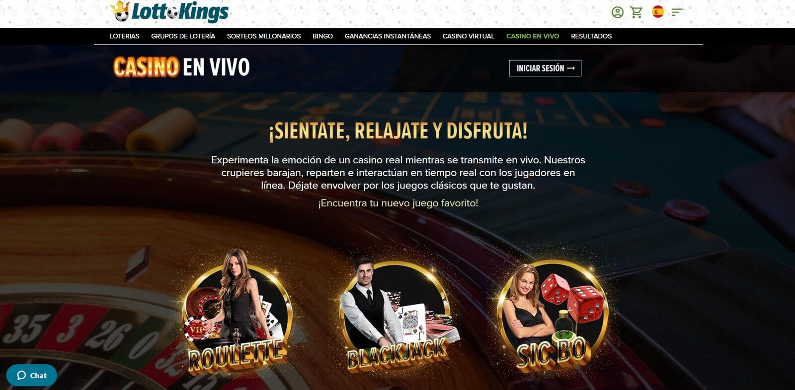 LottoKings Casino online en vivo en Latinoamérica