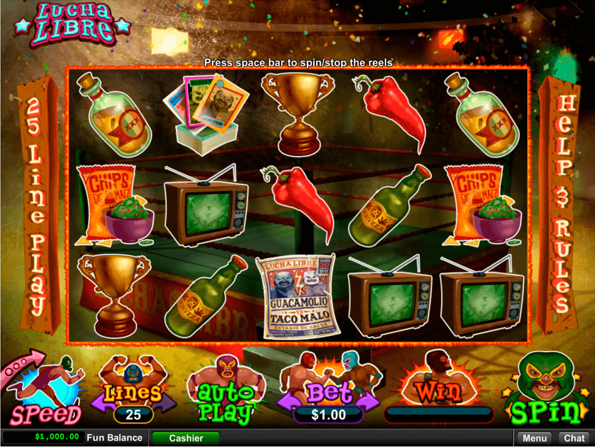 lucha libre rtg tragamonedas gratis