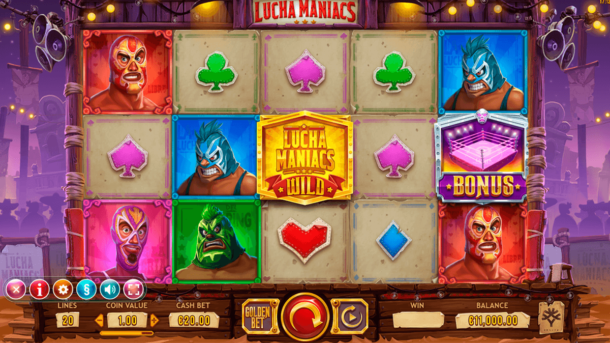 lucha maniacs yggdrasil tragamonedas gratis