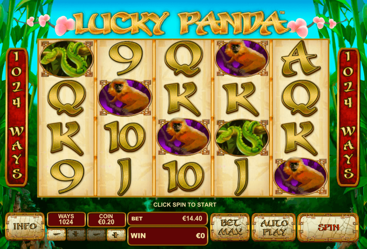 lucky panda playtech tragamonedas gratis
