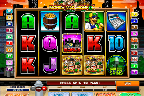 money mad monkey microgaming tragamonedas gratis