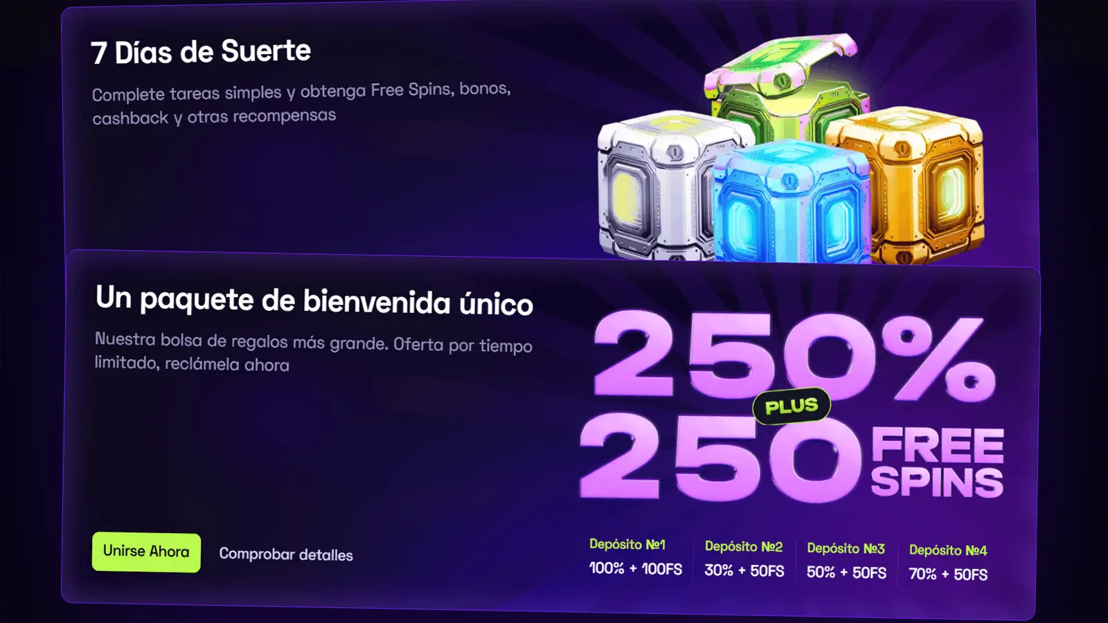 Oferta de bienvenida de Immerion Casino en Latinoam&eacute;rica