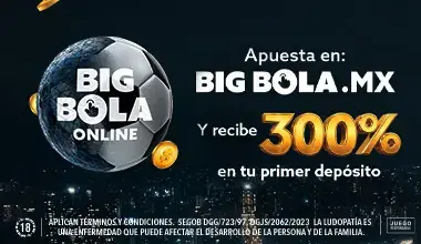 Oferta de bienvenida del casino BigBola