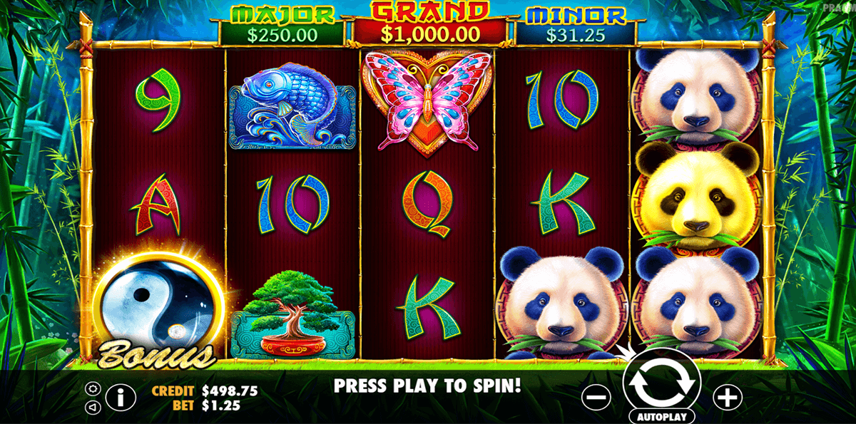 pandas fortune pragmatic tragamonedas gratis
