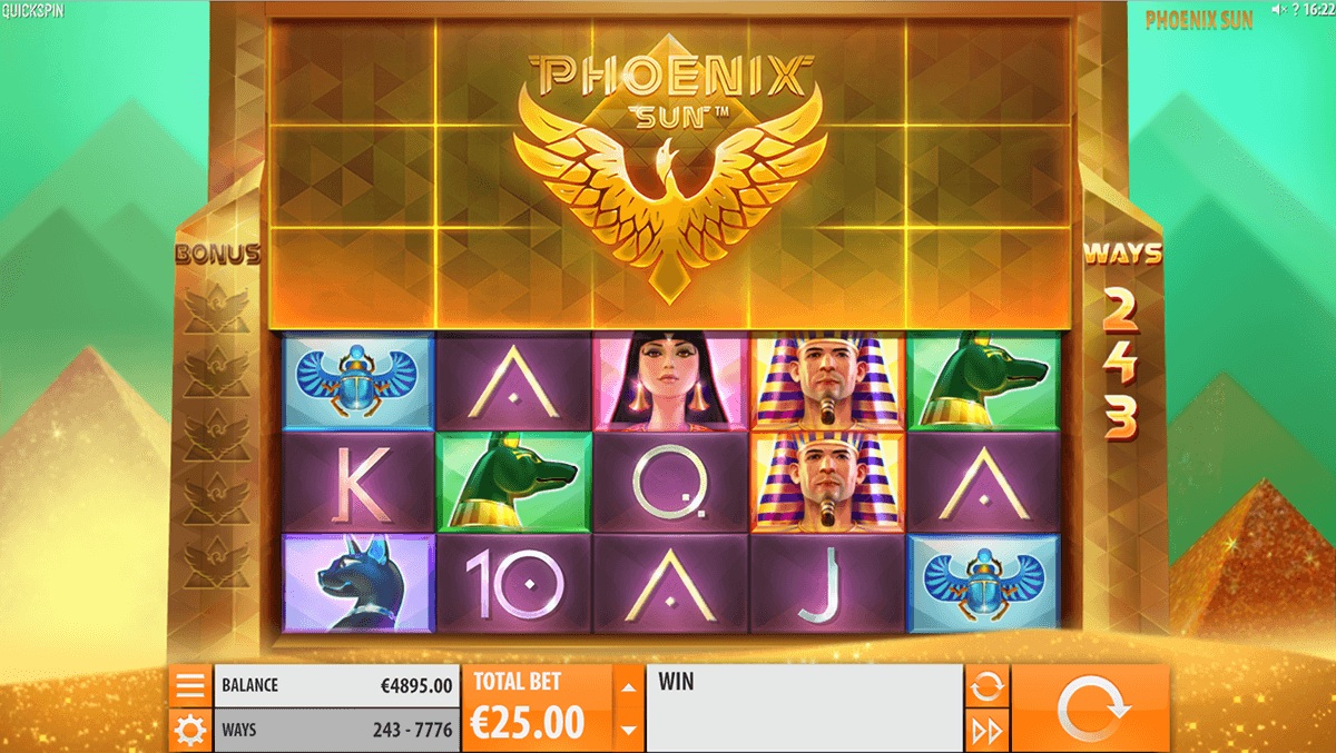phoenix sun quickspin tragamonedas gratis