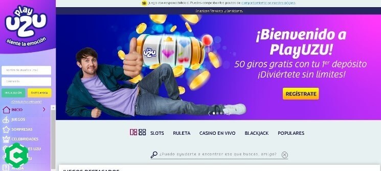 playuzu casino registrarse paso