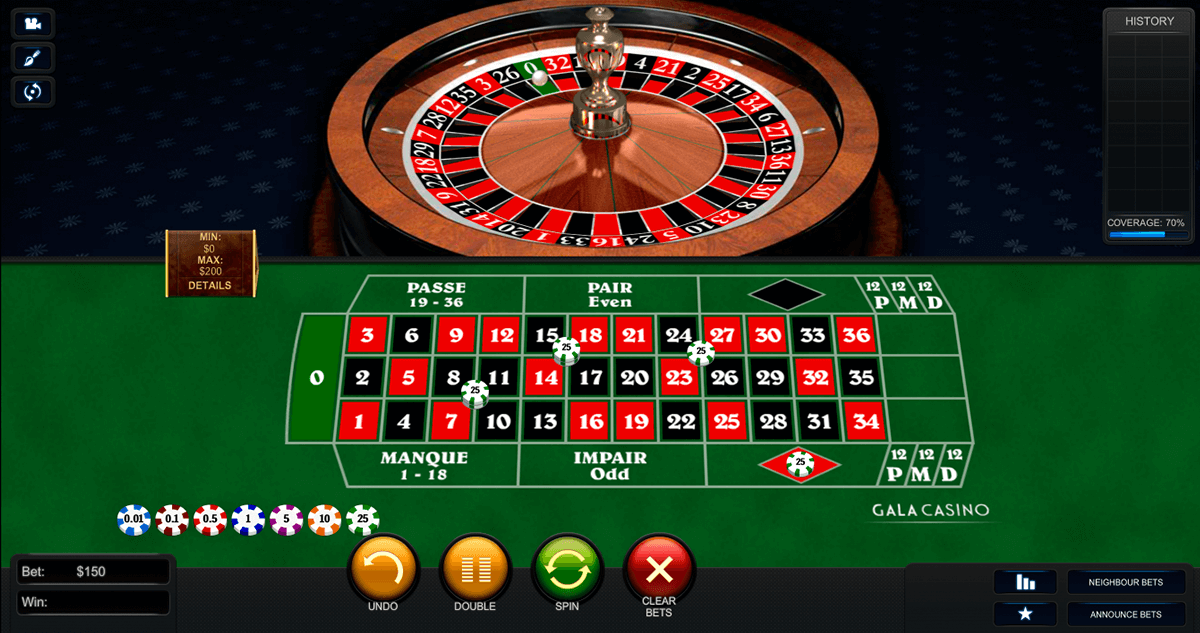 premium french roulette playtech 