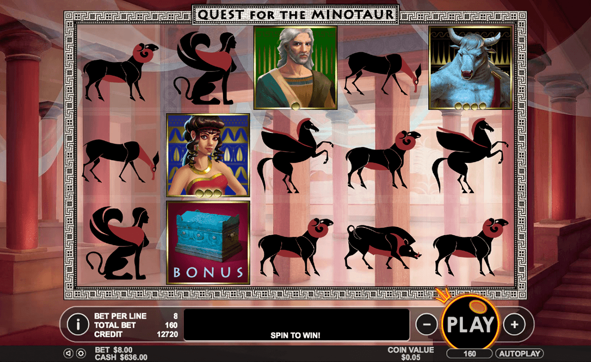 quest for the minotaur pragmatic tragamonedas gratis