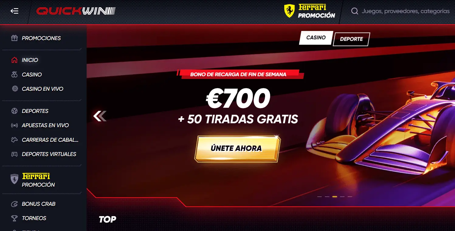 quickwin registrarse