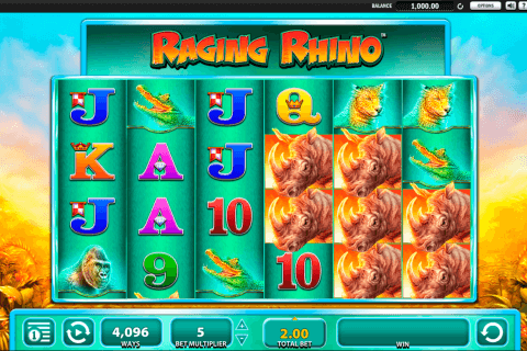 raging rhino wms tragamonedas gratis