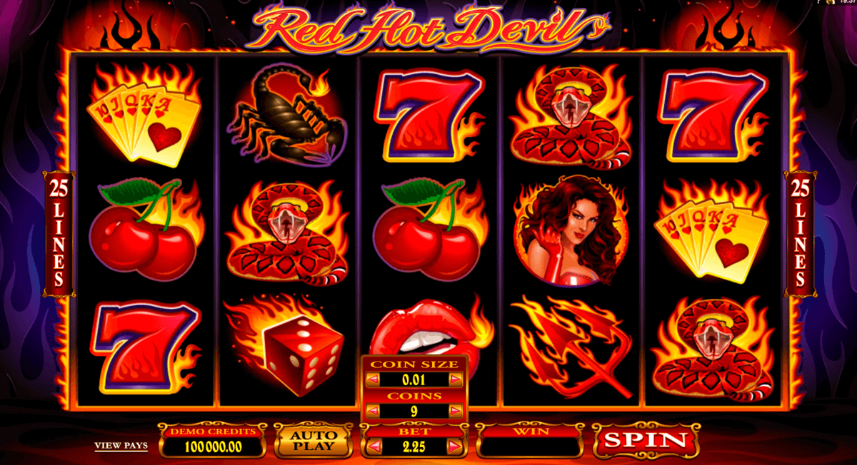 red hot devil microgaming tragamonedas gratis