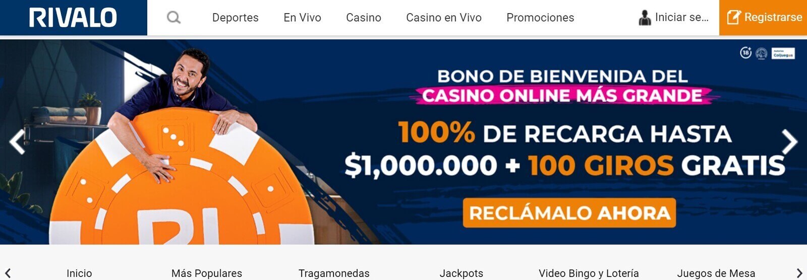 Rivalo Casino en Colombia