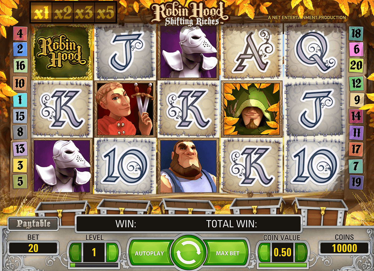 robin hood netent tragamonedas gratis