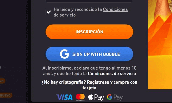 rocketpot registrarse