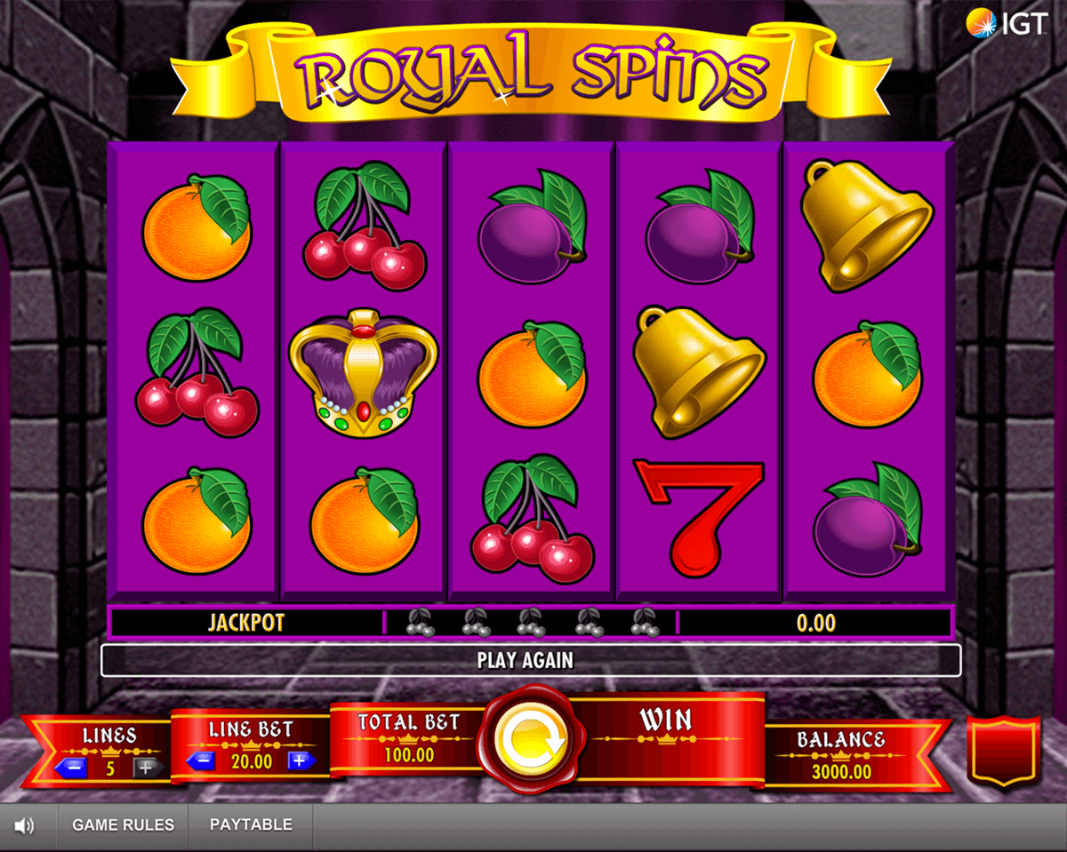 royal spins igt tragamonedas gratis