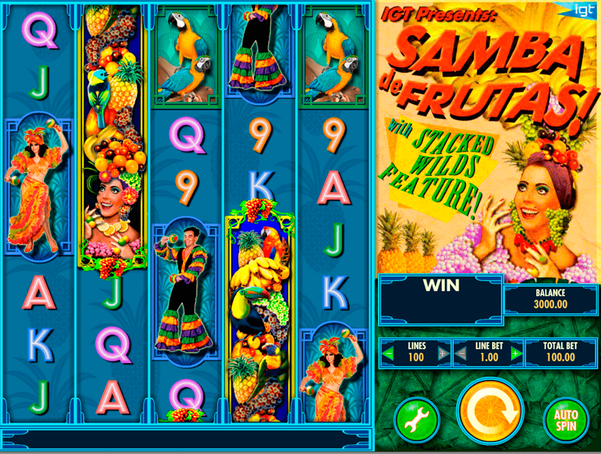 samba de frutas igt tragamonedas gratis