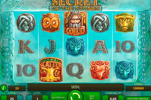 secret of the stones netent tragamonedas gratis