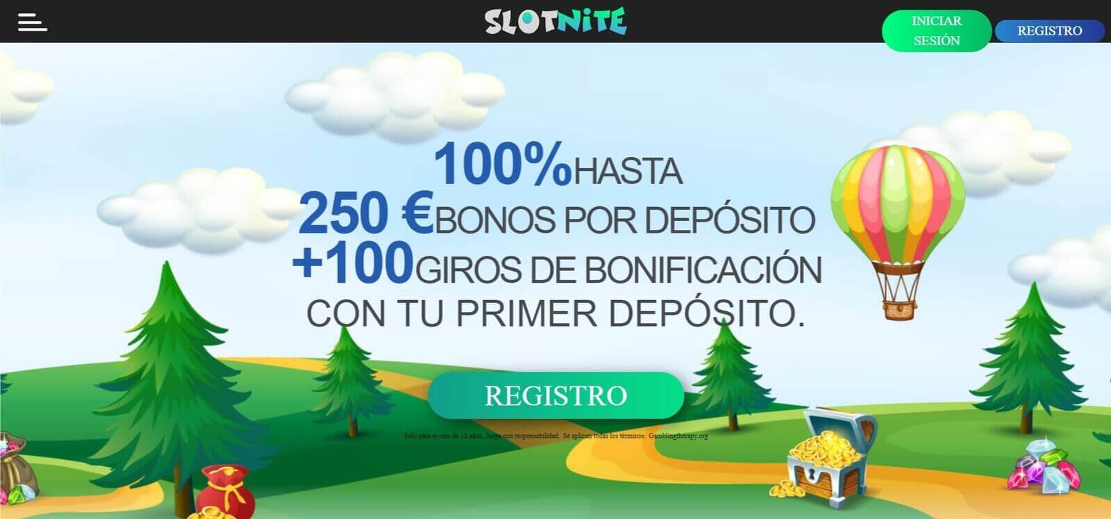 Reseña de Slotnite casino online en 2023