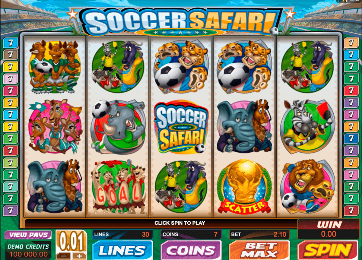 soccer safari microgaming tragamonedas gratis