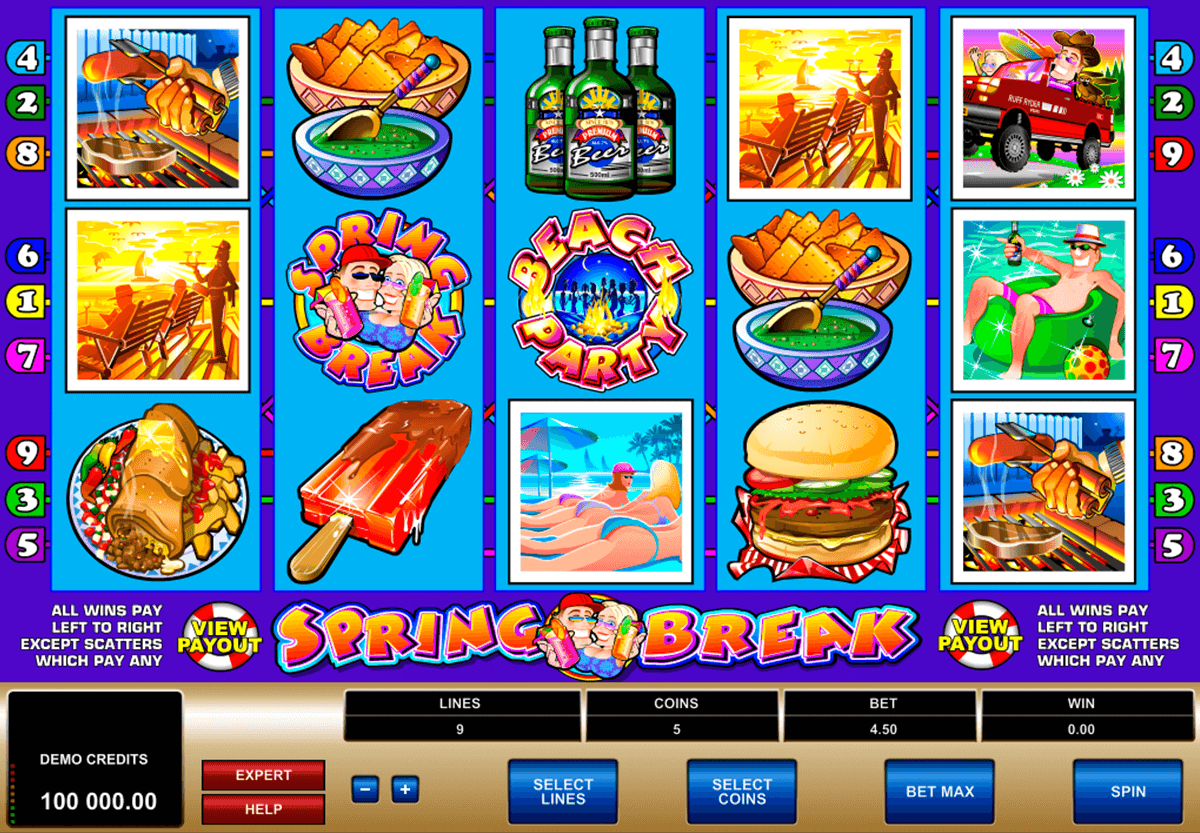 spring break microgaming tragamonedas gratis