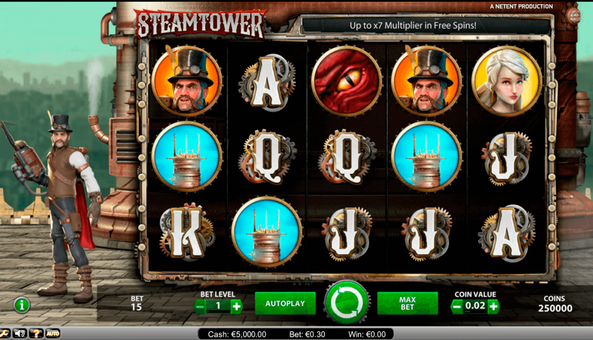 steam tower netent tragamonedas gratis 
