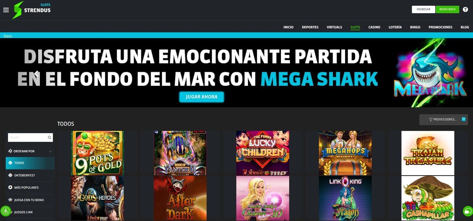 Tragamonedas de Strendus Casino online en México