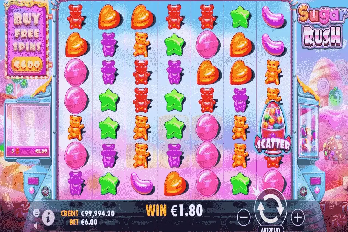 sugar rush  pragmatic play