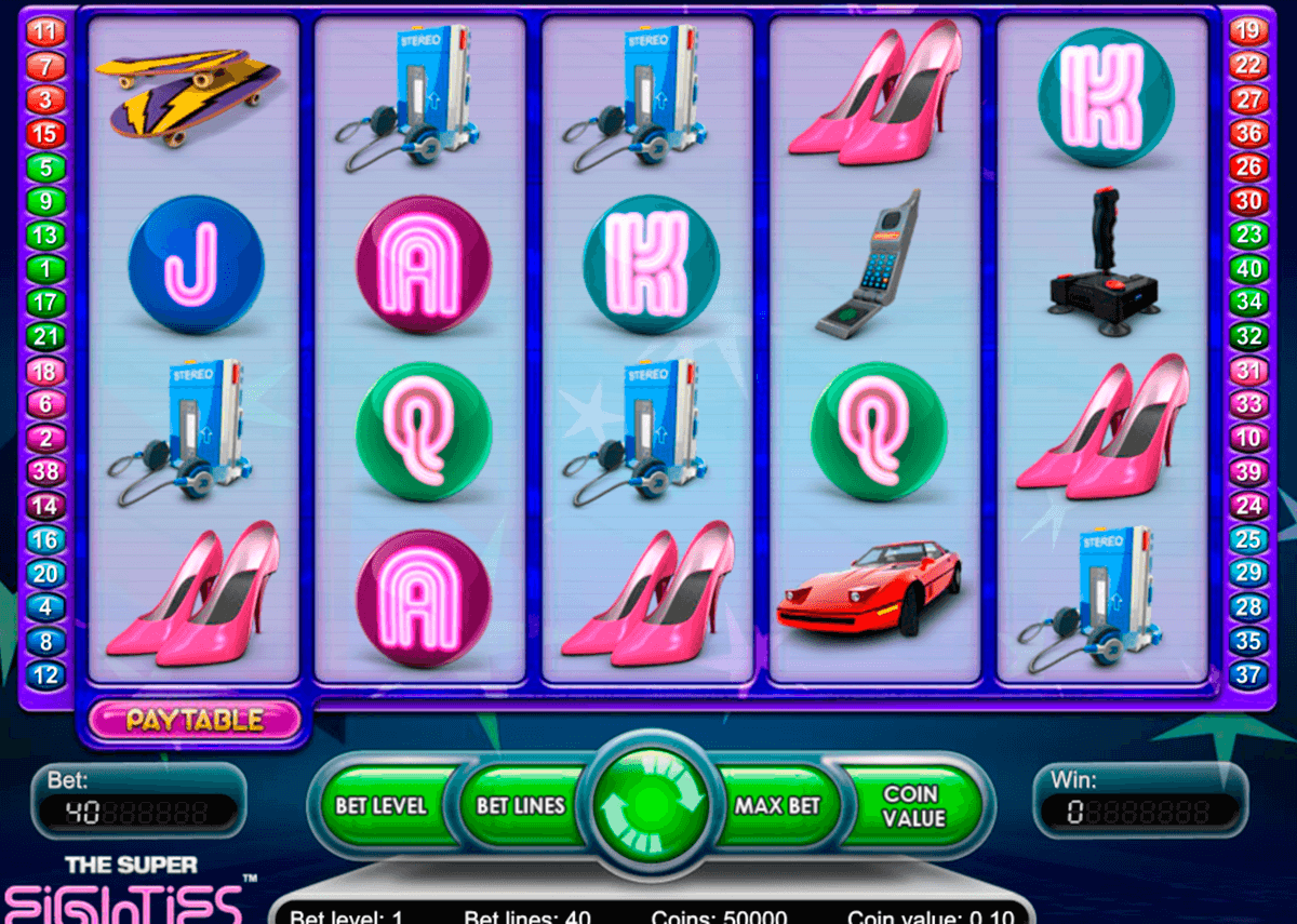 super eighties netent tragamonedas gratis