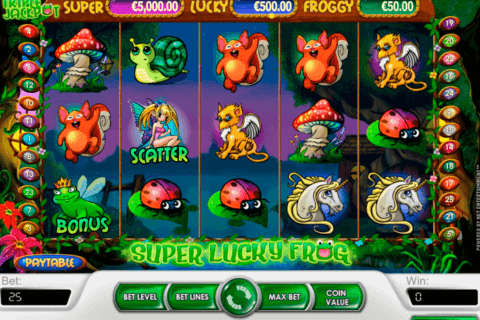 super lucky frog netent tragamonedas gratis