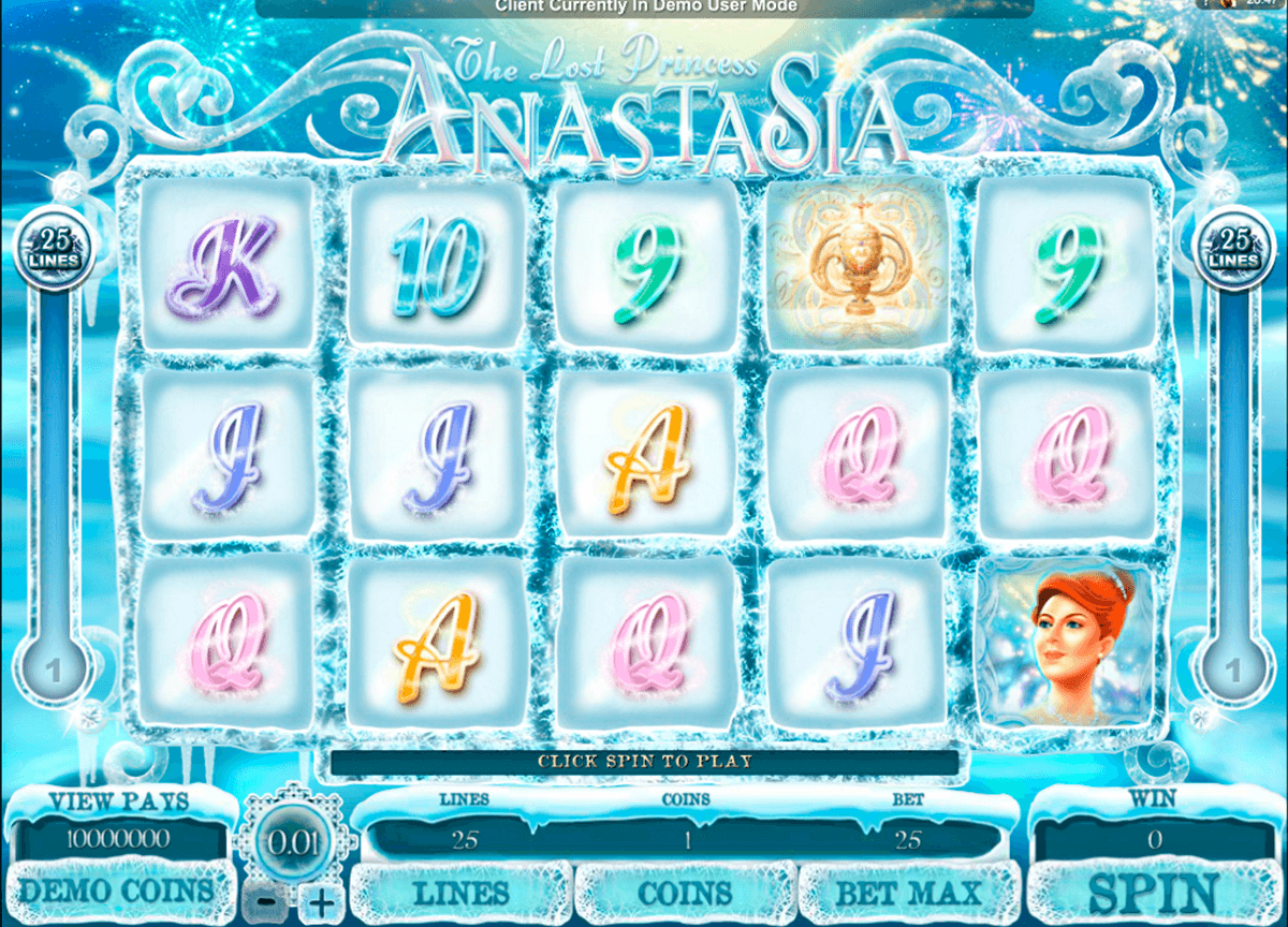 the lost princess anastasia microgaming tragamonedas gratis