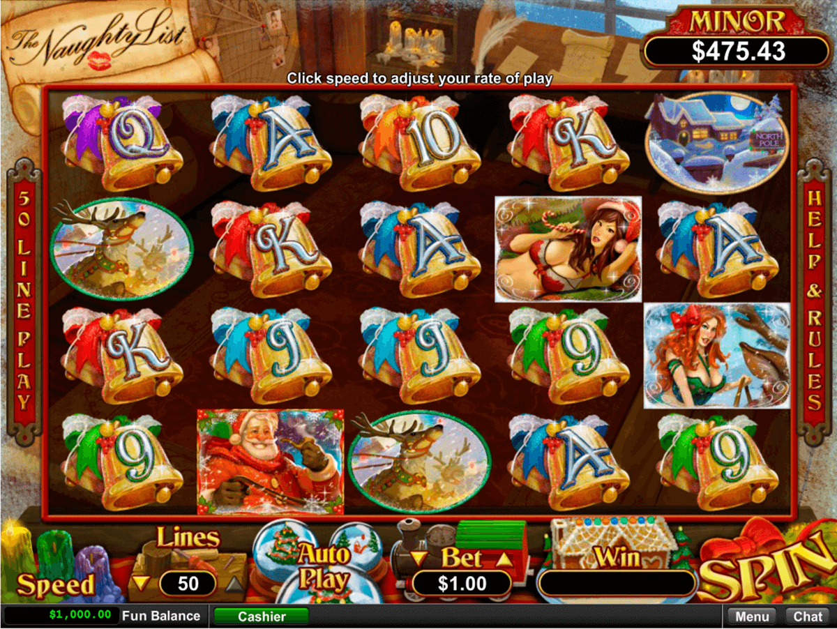 the naughty list rtg tragamonedas gratis