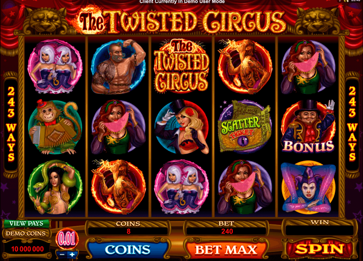 Circus world free slots