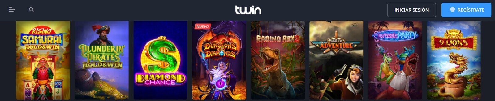 Tragamonedas en Twin Casino