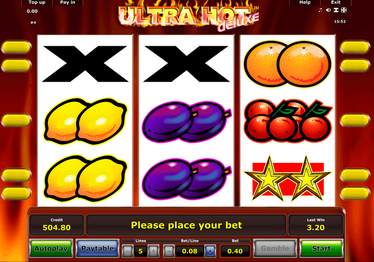 ultra hot deluxe novomatic tragamonedas gratis