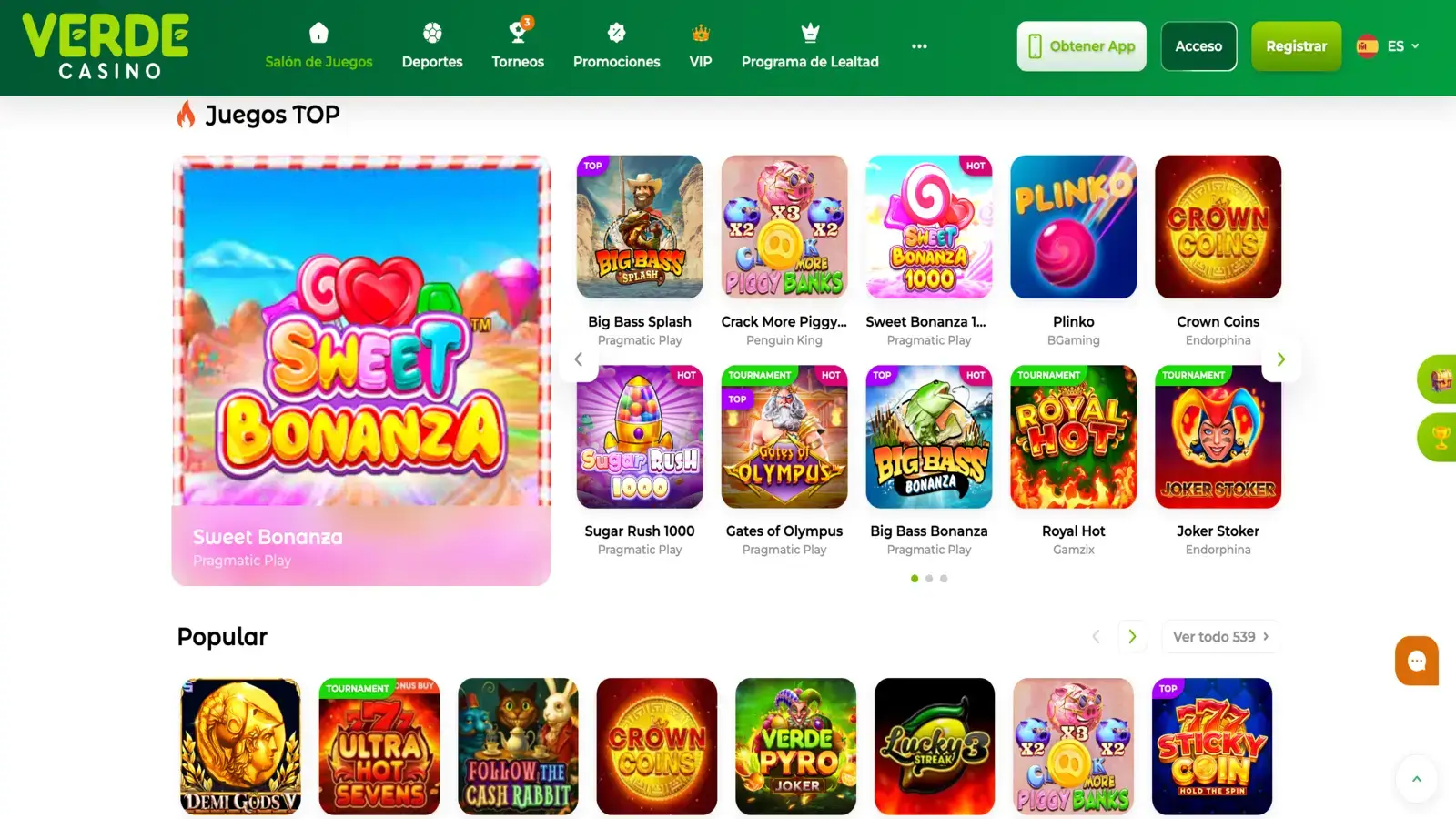 Verde Casino Games MX